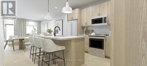 1863 Dalmagarry Road, London, ON - Indoor Photo Showing Kitchen With Upgraded Kitchen