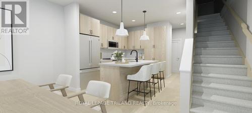 1863 Dalmagarry Road, London, ON - Indoor Photo Showing Kitchen With Upgraded Kitchen