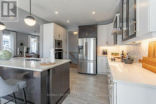 1255 Emma Chase Drive, London, ON - Indoor Photo Showing Kitchen With Upgraded Kitchen