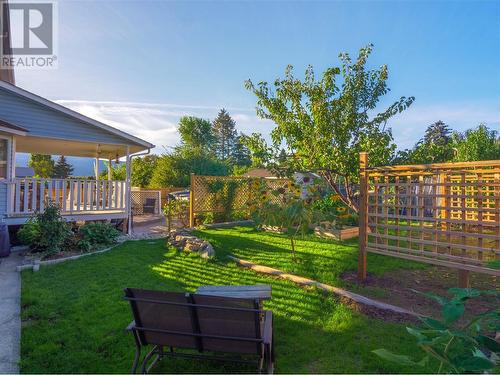 166 Heather Place, Penticton, BC - Outdoor With Deck Patio Veranda