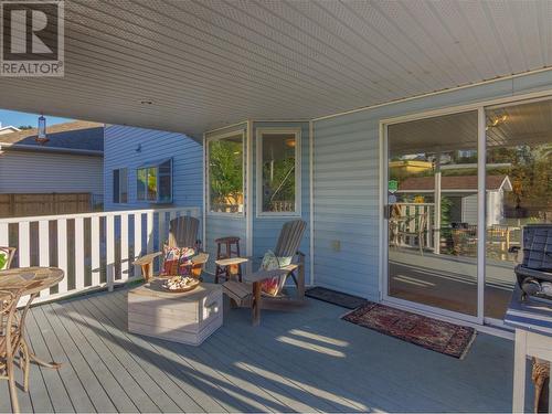 166 Heather Place, Penticton, BC - Outdoor With Deck Patio Veranda With Exterior