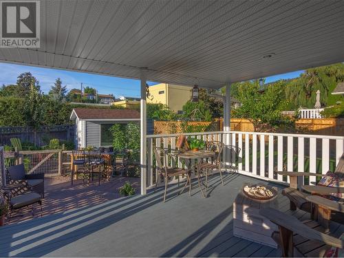 166 Heather Place, Penticton, BC - Outdoor With Deck Patio Veranda With Exterior