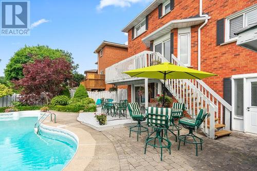 1983 Roy Ivor Crescent, Mississauga (Erin Mills), ON - Outdoor With In Ground Pool With Deck Patio Veranda With Exterior