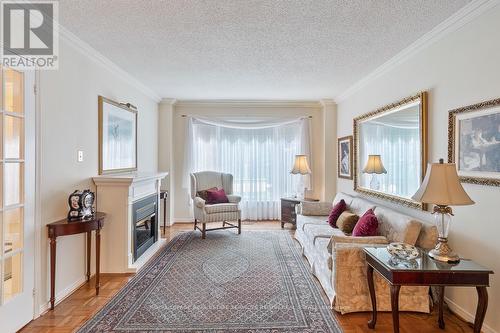 1983 Roy Ivor Crescent, Mississauga, ON - Indoor Photo Showing Living Room With Fireplace