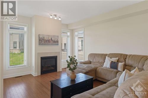 Living Room - 4935 Abbott Street E, Ottawa, ON - Indoor Photo Showing Living Room With Fireplace