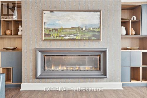 308 - 450 Dundas Street E, Hamilton (Waterdown), ON - Indoor Photo Showing Other Room With Fireplace