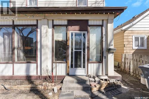 214 E Avenue S, Saskatoon, SK - Outdoor