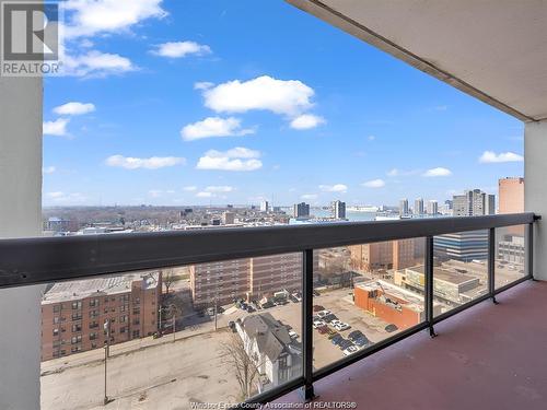 150 Park Street West Unit# 1516, Windsor, ON - Outdoor With View