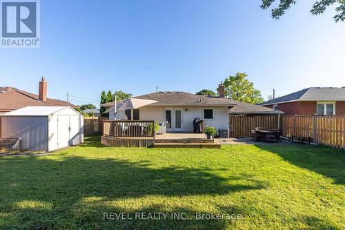 22 Tamarack Avenue, St. Catharines, ON - Outdoor With Deck Patio Veranda With Backyard With Exterior