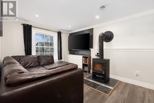 105 Cole Thomas Drive, Conception Bay South, NL - Indoor Photo Showing Living Room With Fireplace