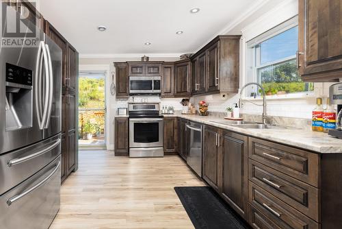 105 Cole Thomas Drive, Conception Bay South, NL - Indoor Photo Showing Kitchen With Double Sink