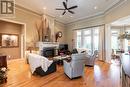 2529 Napperton Drive, Adelaide Metcalfe, ON  - Indoor Photo Showing Living Room With Fireplace 