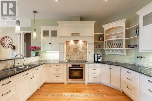 2529 Napperton Drive, Adelaide Metcalfe, ON - Indoor Photo Showing Kitchen With Double Sink