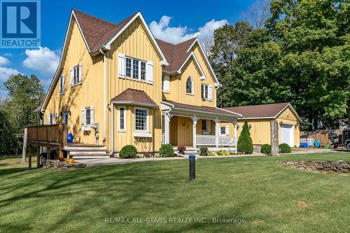 18 Blythe Shore Road, Kawartha Lakes, ON - Outdoor With Deck Patio Veranda With Facade