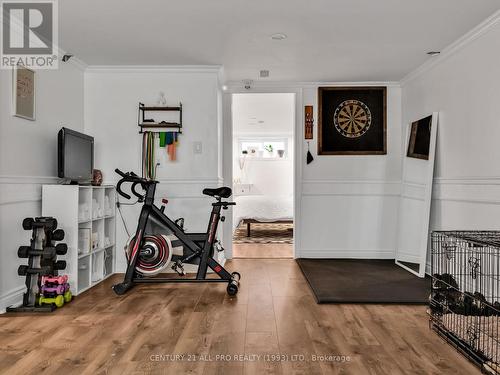 7501 Cavan Road, Hamilton Township (Bewdley), ON - Indoor Photo Showing Gym Room