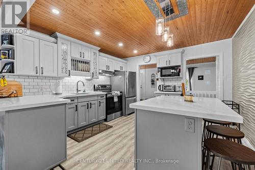 645 Hawley Street, Peterborough (Otonabee), ON - Indoor Photo Showing Kitchen With Upgraded Kitchen