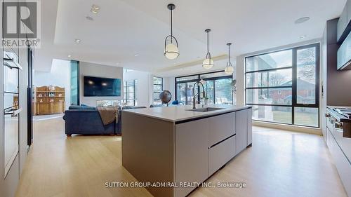 77 Risebrough Avenue, Toronto (Newtonbrook East), ON - Indoor Photo Showing Kitchen With Upgraded Kitchen