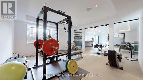 77 Risebrough Avenue, Toronto (Newtonbrook East), ON - Indoor Photo Showing Gym Room