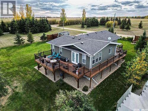 708 Bertsch Place, Meota, SK - Outdoor With Deck Patio Veranda With View