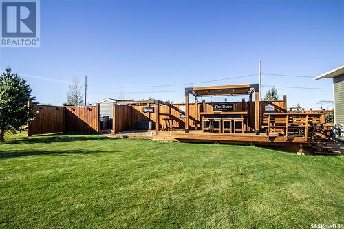 708 Bertsch Place, Meota, SK - Outdoor With Deck Patio Veranda