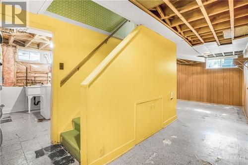 Basement Stairway - 2030 Dovercourt Avenue, Ottawa, ON - Indoor Photo Showing Basement