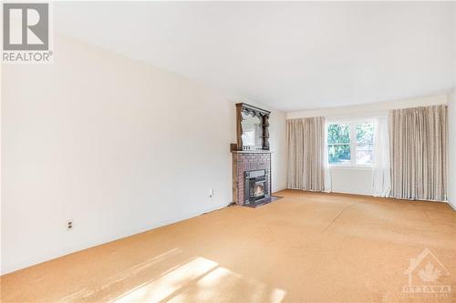 Living Room - 2030 Dovercourt Avenue, Ottawa, ON - Indoor With Fireplace