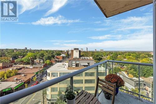 1227 Wellington Street Unit#803, Ottawa, ON - Outdoor With Balcony With View