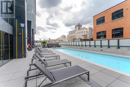 1305 - 8 Hughson Street N, Hamilton (Beasley), ON - Outdoor With In Ground Pool