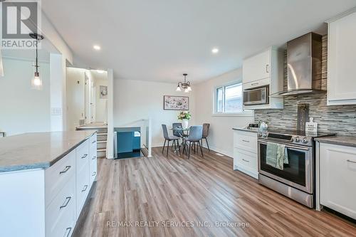 10 Windrush Crescent N, Hamilton (Lawfield), ON - Indoor Photo Showing Kitchen With Upgraded Kitchen