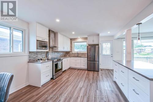 10 Windrush Crescent N, Hamilton (Lawfield), ON - Indoor Photo Showing Kitchen With Upgraded Kitchen