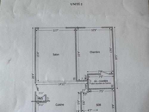 Plan (croquis) - 2-32 Rue De La Futaie, Gatineau (Gatineau), QC - Other