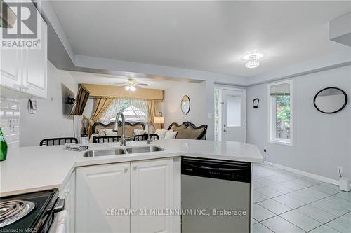 381 Ferndale Road S, Barrie, ON - Indoor Photo Showing Kitchen With Double Sink