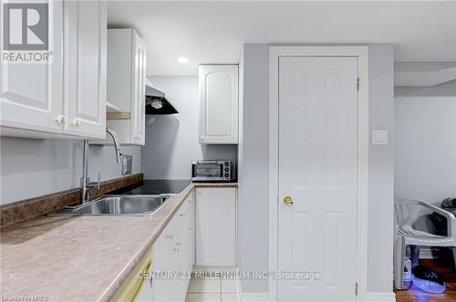 381 Ferndale Road S, Barrie (Ardagh), ON - Indoor Photo Showing Kitchen With Double Sink