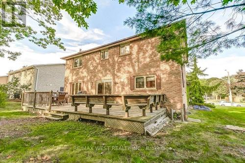 817 Damien Way, Mississauga (Erindale), ON - Outdoor With Deck Patio Veranda