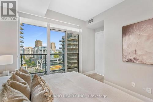 1402 - 56 Annie Craig Drive, Toronto, ON - Indoor Photo Showing Bedroom