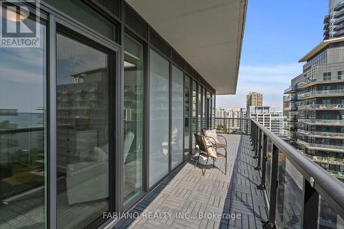 1402 - 56 Annie Craig Drive, Toronto, ON - Outdoor With Balcony With Exterior