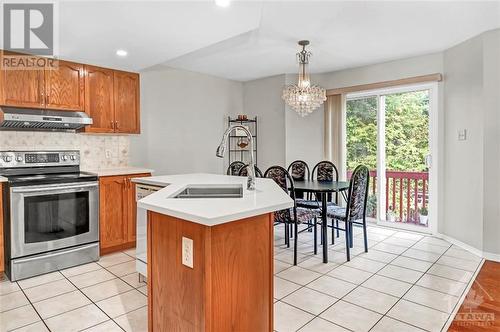 152 Flamborough Walk, Kanata, ON - Indoor Photo Showing Kitchen With Double Sink