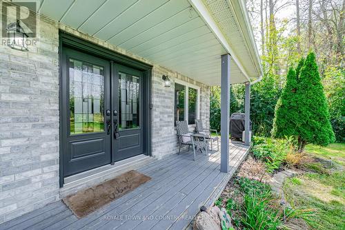 1374 Old Mill Road, Kawartha Lakes (Lindsay), ON - Outdoor With Deck Patio Veranda With Exterior