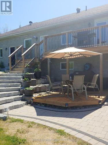 69 County Rd 121, Kawartha Lakes (Fenelon Falls), ON - Outdoor With Deck Patio Veranda