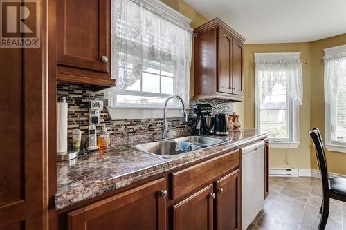 195 Highway East Other, Victoria, NL - Indoor Photo Showing Kitchen With Double Sink