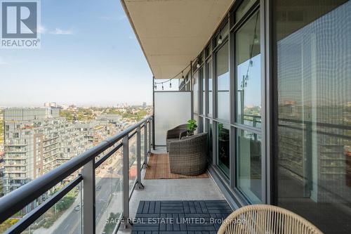 1611 - 20 Minowan Miikan Lane, Toronto (Little Portugal), ON - Outdoor With Balcony With Exterior