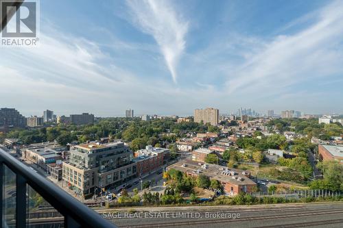 1611 - 20 Minowan Miikan Lane, Toronto (Little Portugal), ON - Outdoor With Balcony With View