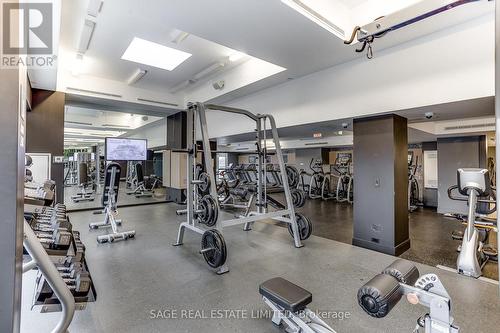 1611 - 20 Minowan Miikan Lane, Toronto, ON - Indoor Photo Showing Gym Room