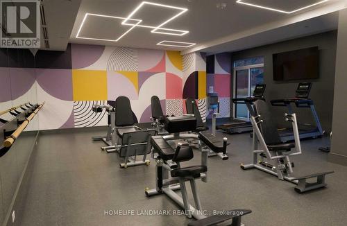 1515 - 75 Canterbury Place, Toronto, ON - Indoor Photo Showing Gym Room