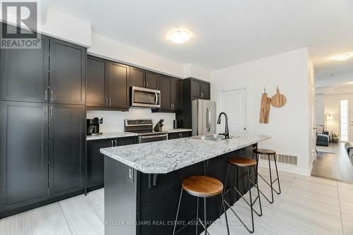 123 Borers Creek Circle, Hamilton (Waterdown), ON - Indoor Photo Showing Kitchen With Stainless Steel Kitchen With Double Sink With Upgraded Kitchen