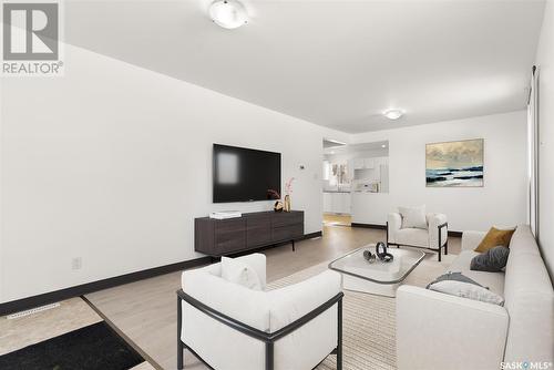 802 4Th Avenue, Raymore, SK - Indoor Photo Showing Living Room