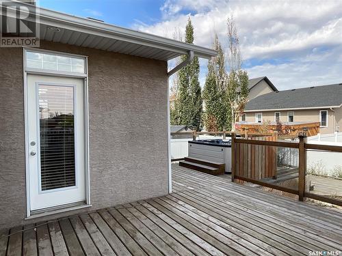 4022 Cumberland Road E, Regina, SK - Outdoor With Deck Patio Veranda With Exterior