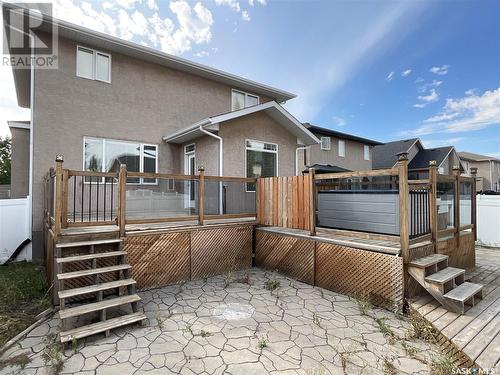 4022 Cumberland Road E, Regina, SK - Outdoor With Deck Patio Veranda