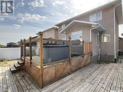 4022 Cumberland Road E, Regina, SK - Outdoor With Deck Patio Veranda