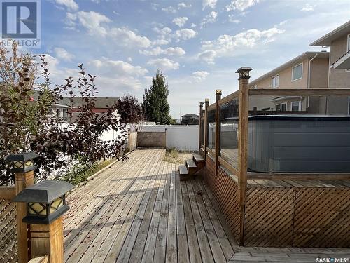 4022 Cumberland Road E, Regina, SK - Outdoor With Deck Patio Veranda